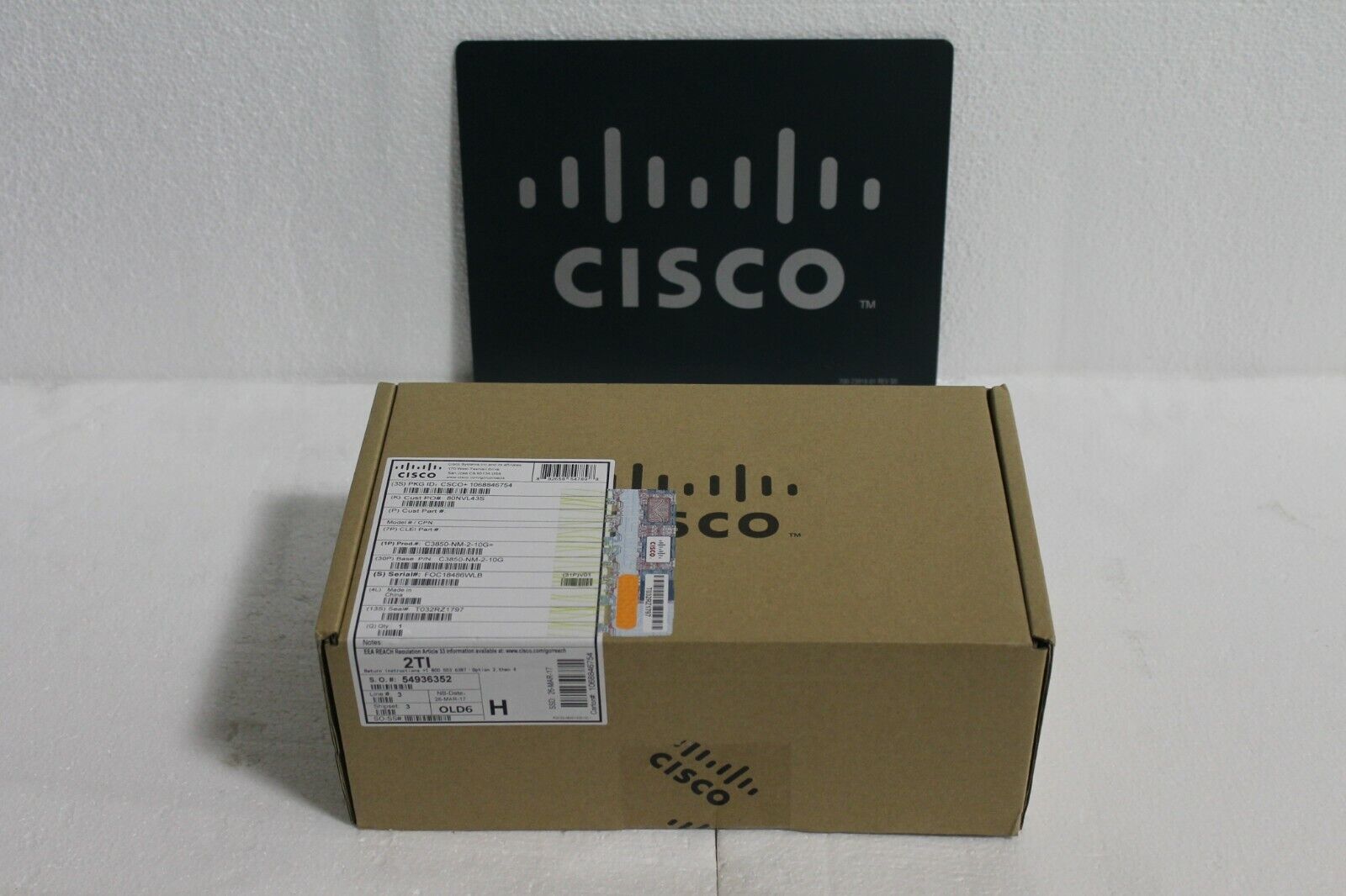 New Genuine Cisco Catalyst C3850-NM-2-10G Network Module