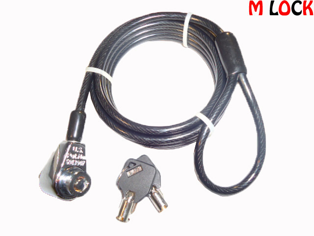 Computer Notebook Laptop Keyed Security Cable Lock LENOVO, SONY, HP, DELL，ASUS