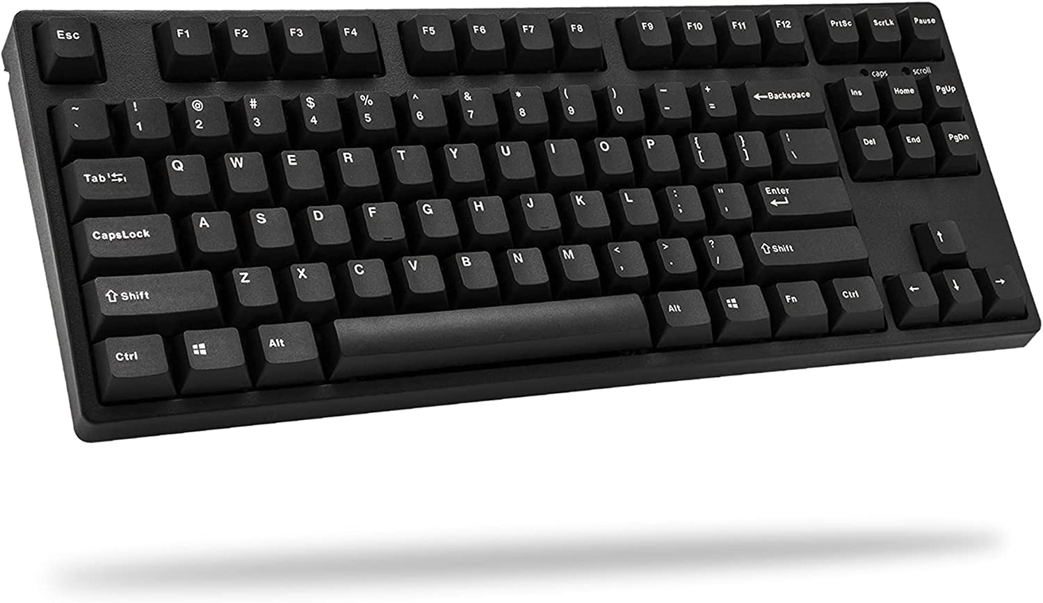 CD87 V2 Ergonomic Mechanical Keyboard with Cherry MX Clear Switch for Windows an