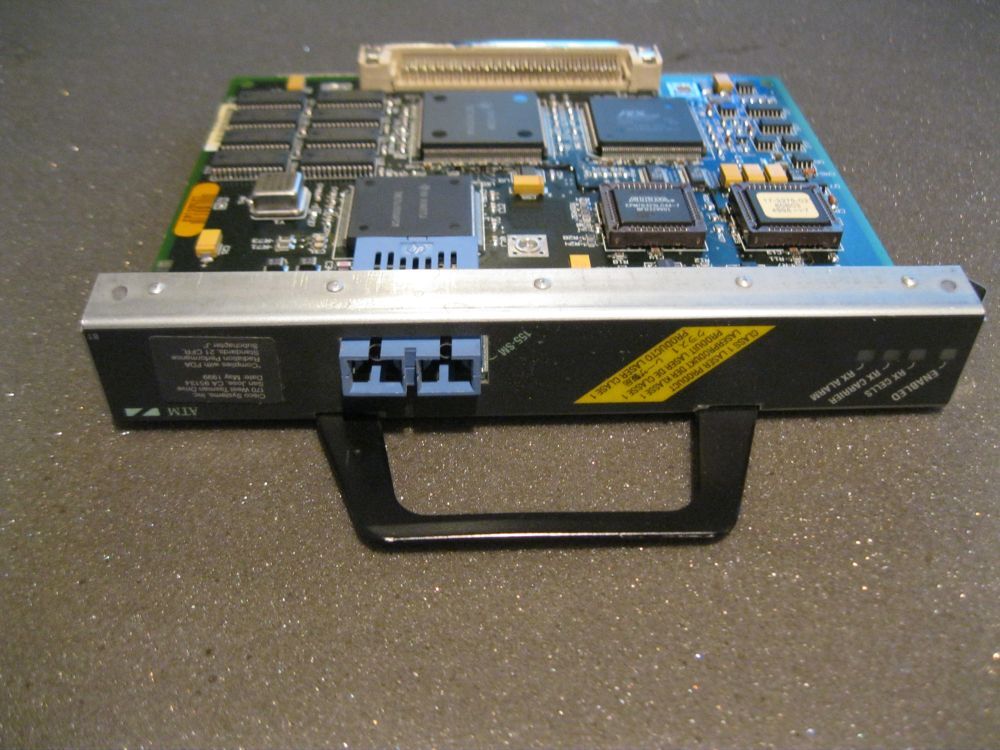 Cisco PA-A1-OC3SM 1 Port ATM OC3 single mode 155 SM  7200 7500  + Warranty