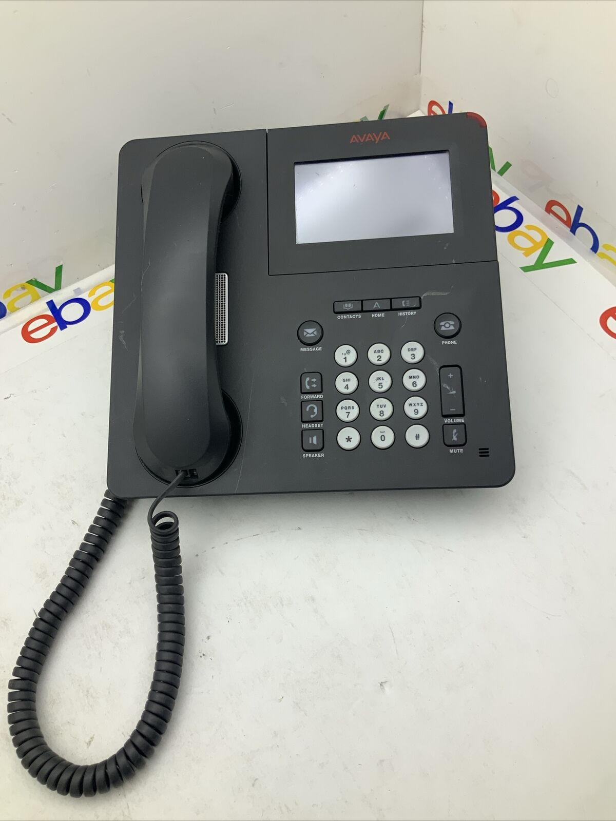 Avaya 9621G Digital Gigabit VoIP Office Phone Color Touchscreen PoE | Tested 👍