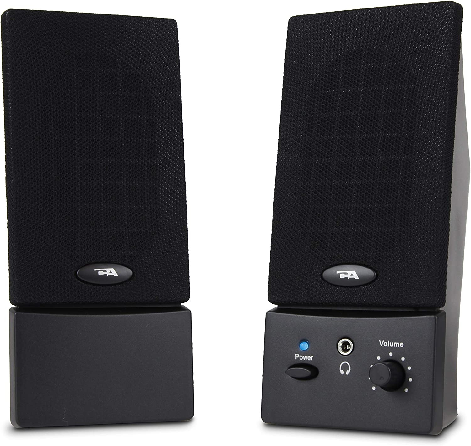 Cyber Acoustics USB Powered 2.0 Desktop Speaker System with 3.5mm Audio for PC