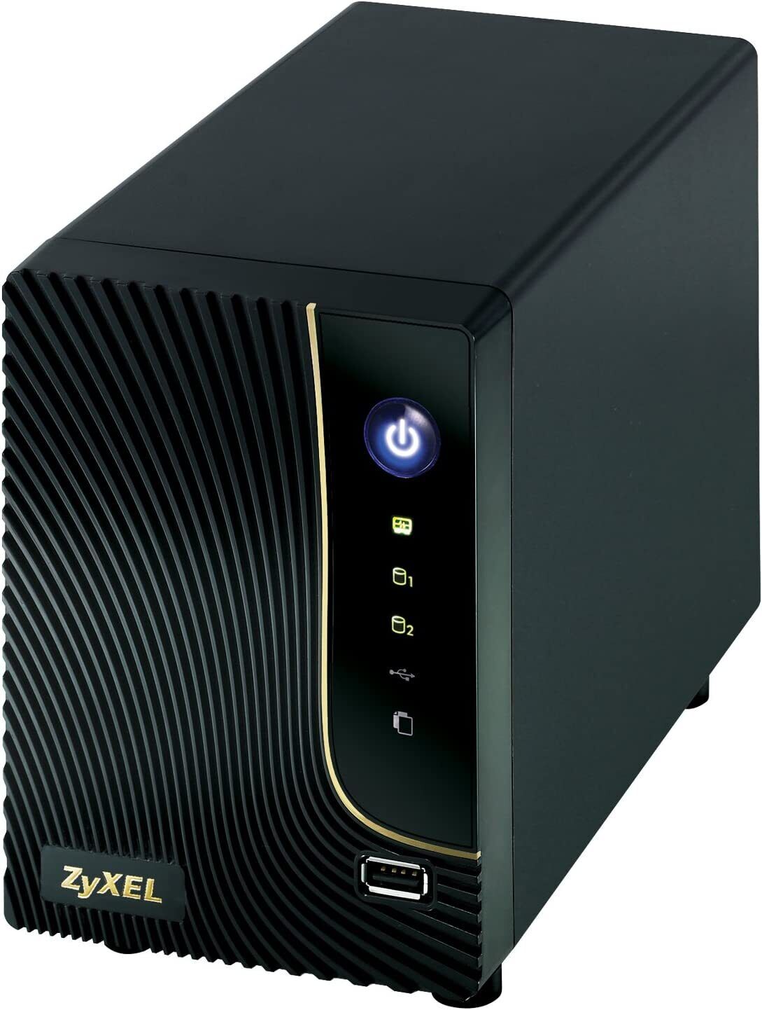 ZyXEL NSA320 High Performance 2-bay Network Attached Storage and Media Server