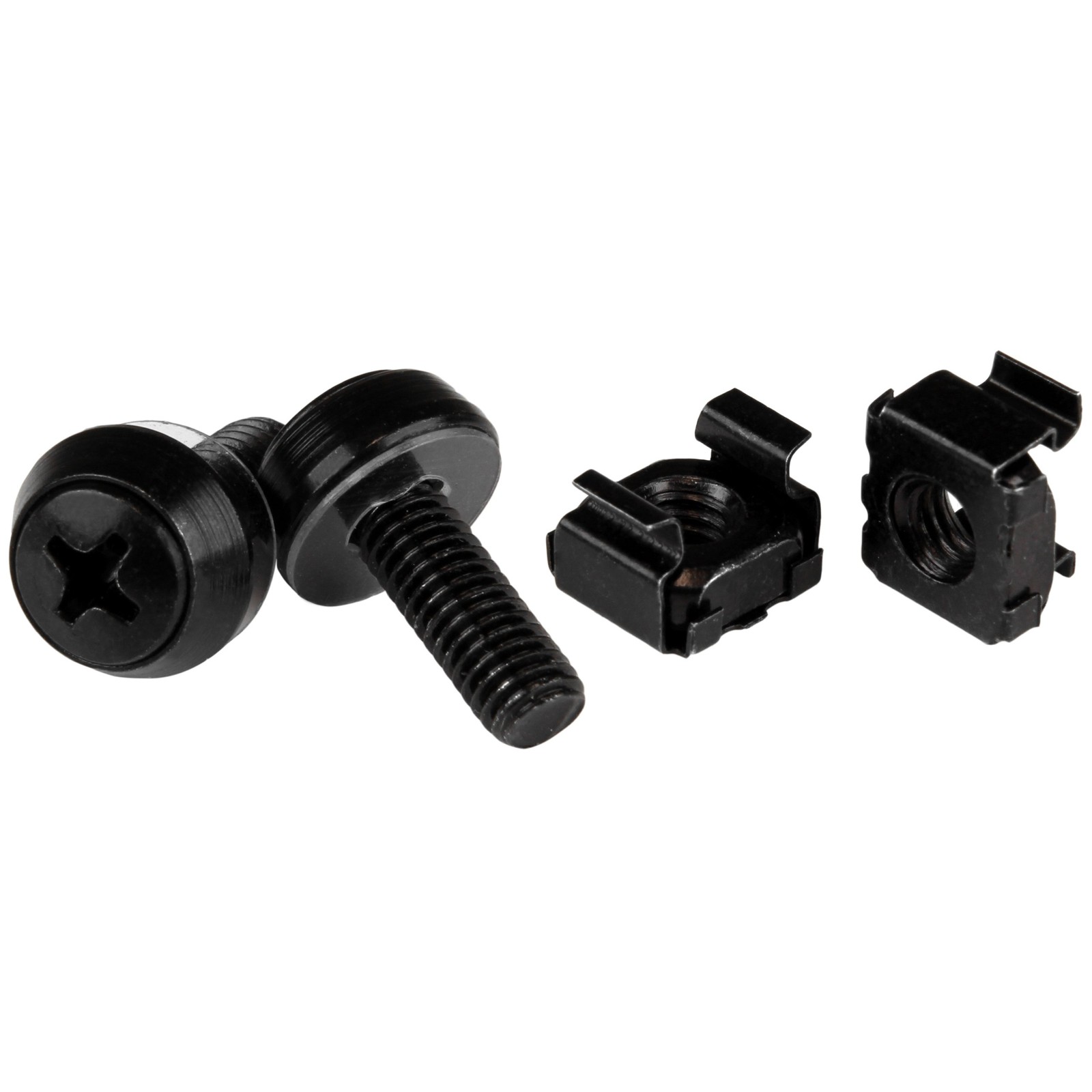 Startech M6 X 12mm - Screws And Cage Nuts - 100 Pack (cabscrewm62b) Startech M6 X 12mm - Screws And Cage Nuts - 100 Pack (cabscrewm62b)