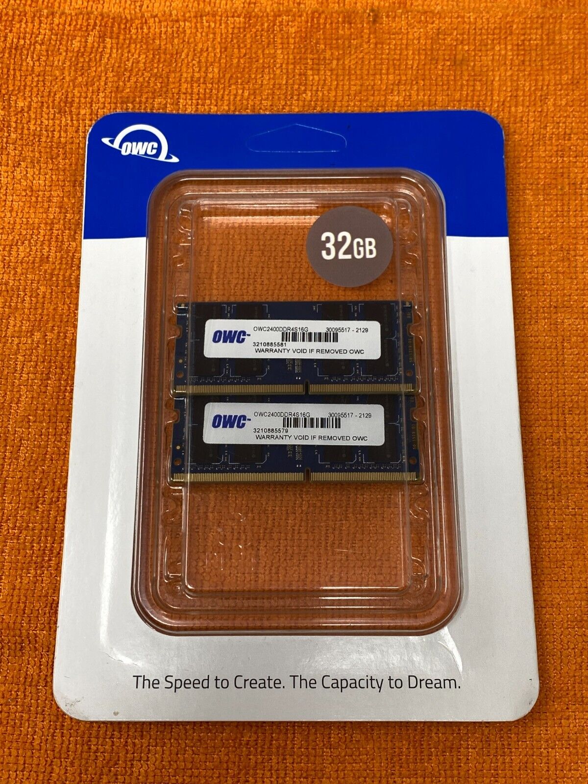 NEW OWC 32 GB (16GB x 2) PC4-19200 DDR4 2400 MHz SO-DIMM KIT MEMORY MODULES