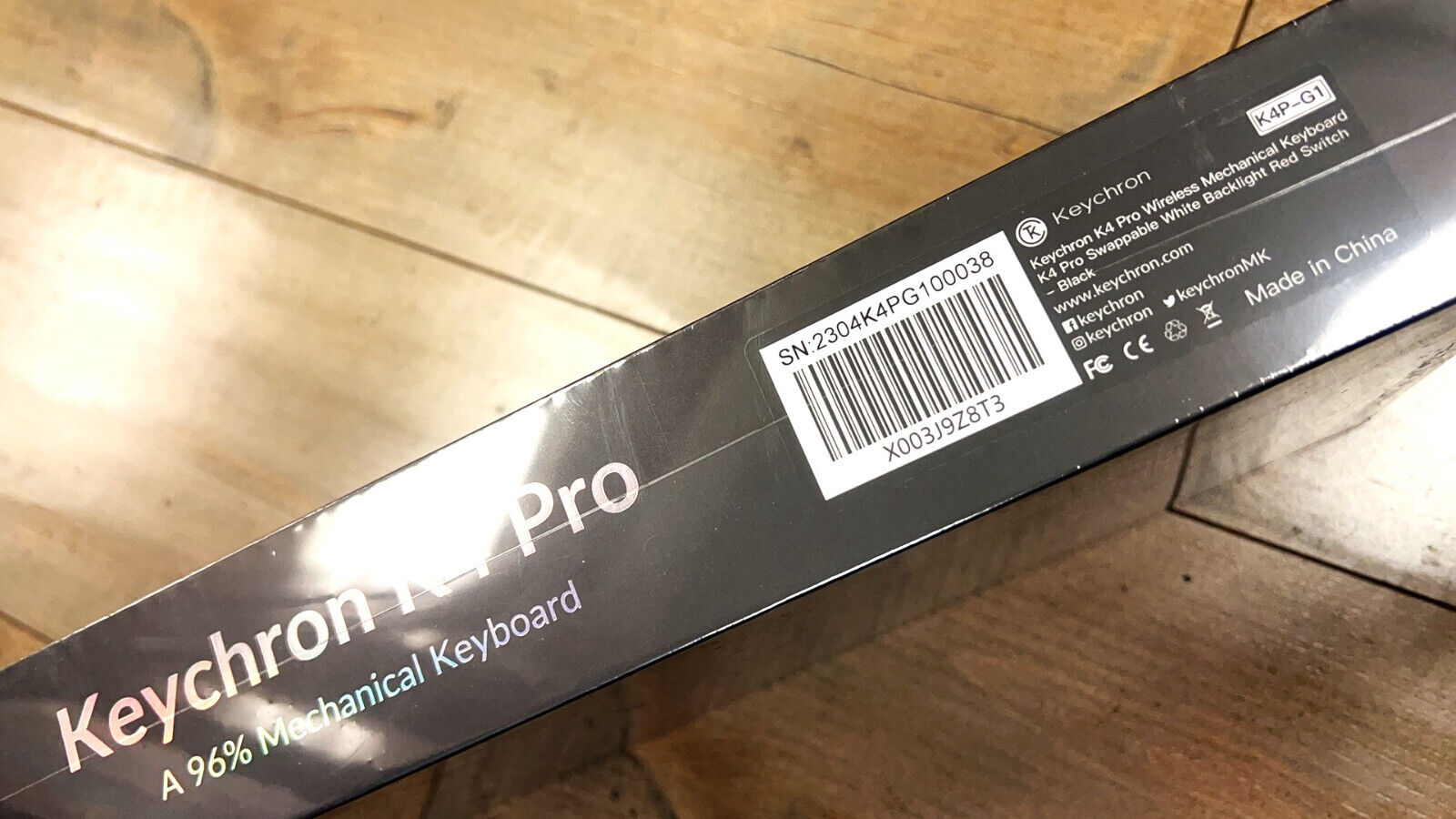 New Keychron K4 PRO Gaming Mechanical Keyboard Backlit Win Mac Lin Red