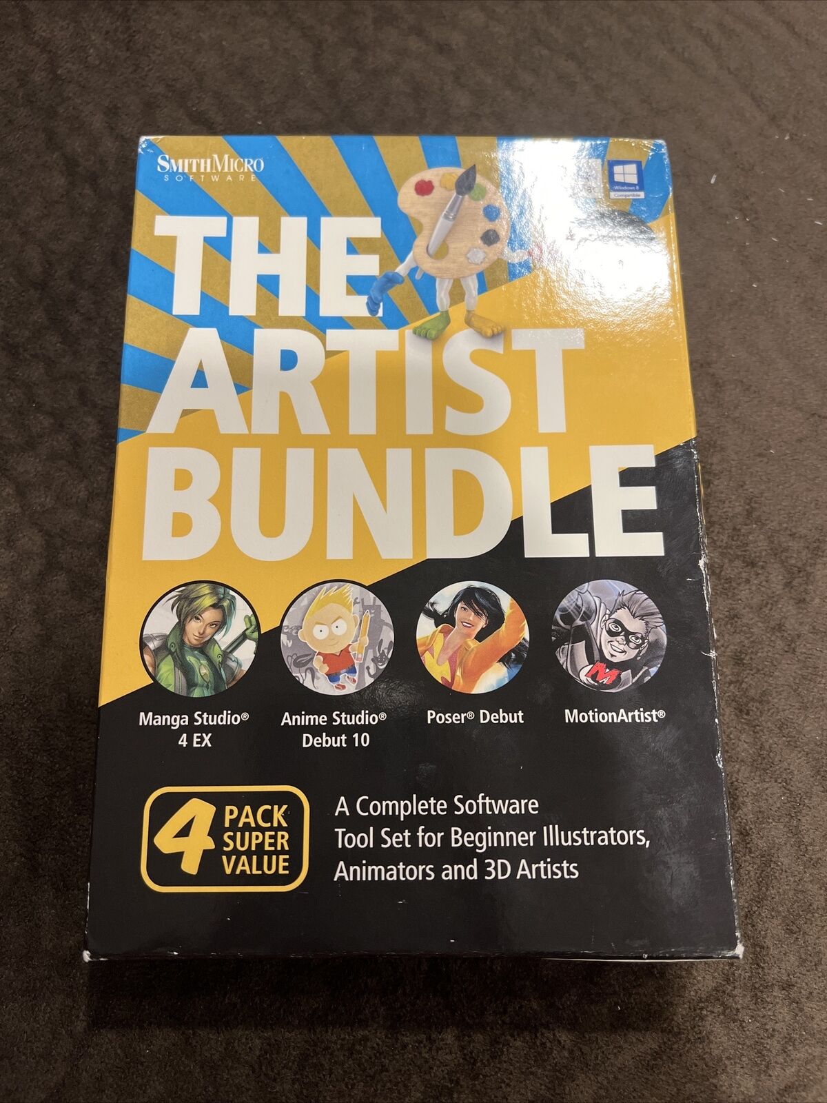 📀 The Artist Bundle 4 Pack Super Value - Mac and Window 8
