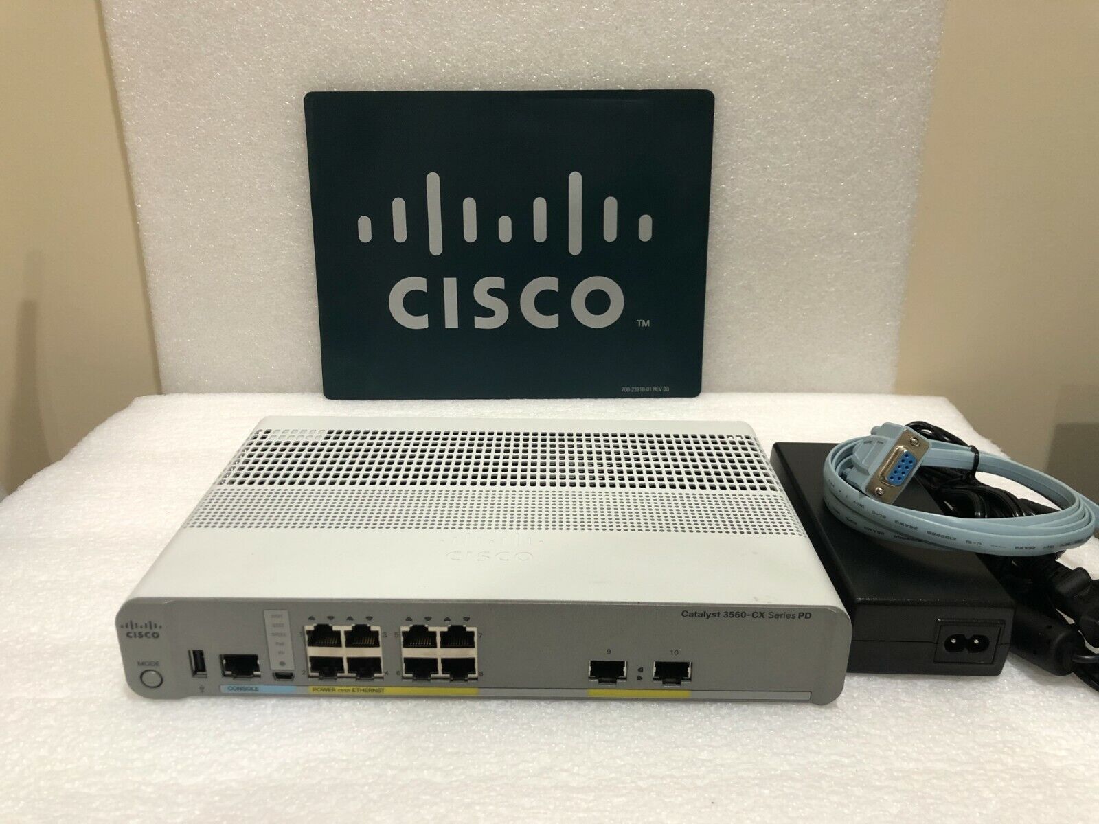 Cisco WS-C3560CX-8PT-S 8-Port GigE POE Compact Switch ios 15.2-tar 3560CX-8PT-S