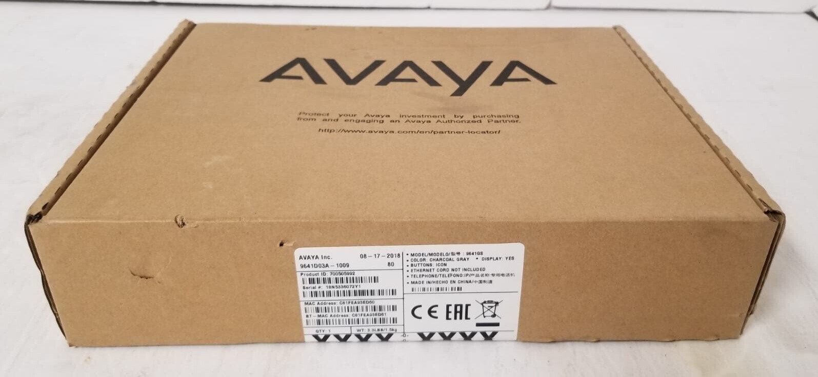 Avaya 9641GS IP Phone (700505992) Global - New