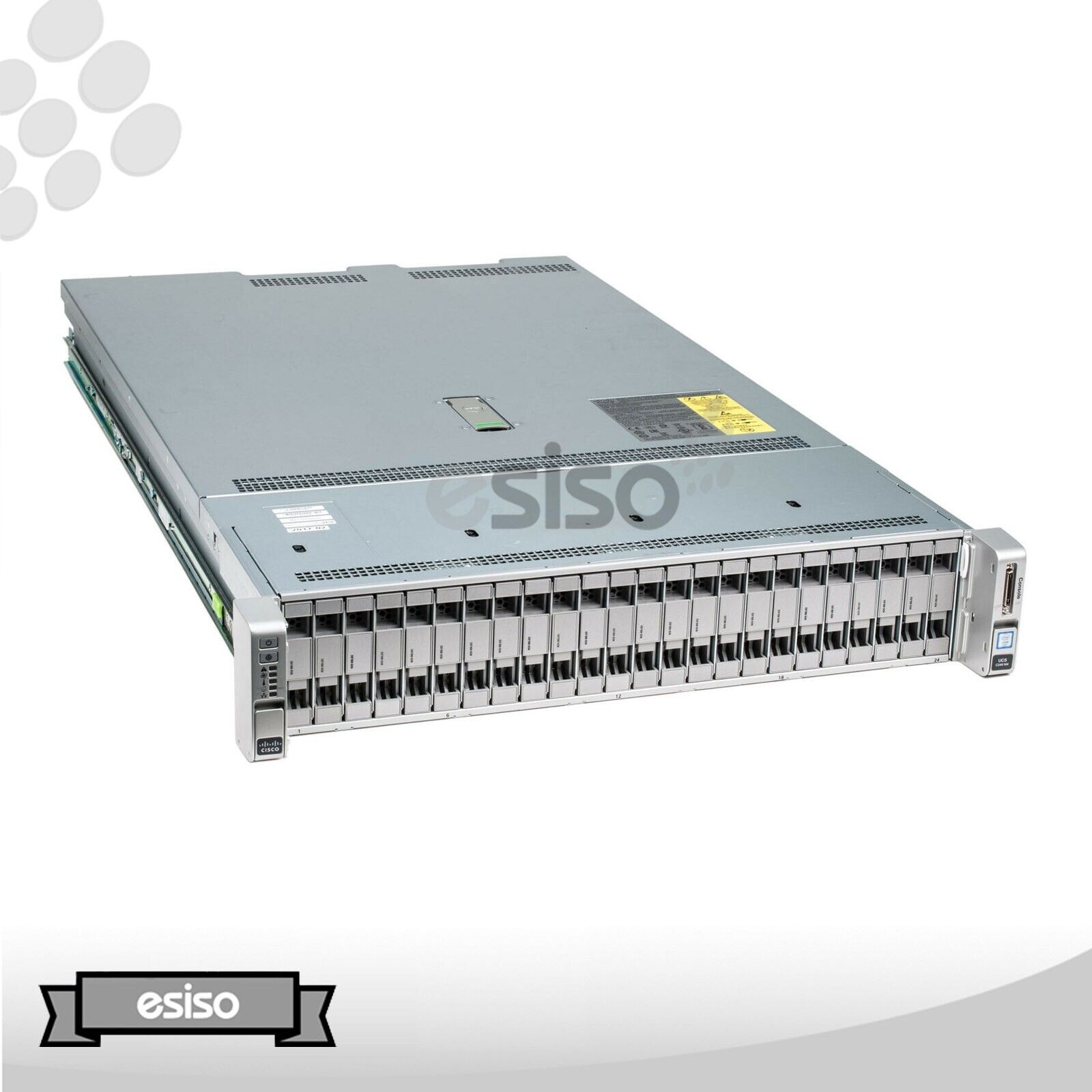 CISCO UCS C240 M4 24SFF 2x 12C E5-2678V3 2.5GHz 256GB RAM 6x TRAY 2x PSU