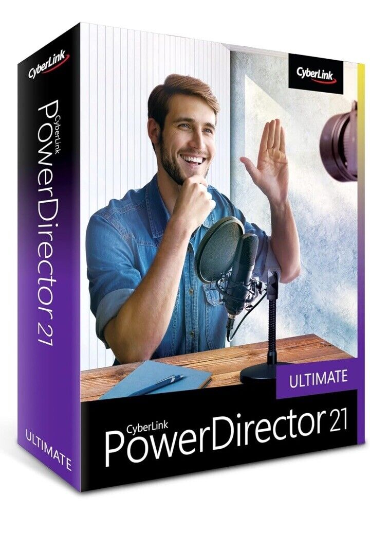 CyberLink PowerDirector 21 Ultimate | Easy-to-Use Video Editing Software