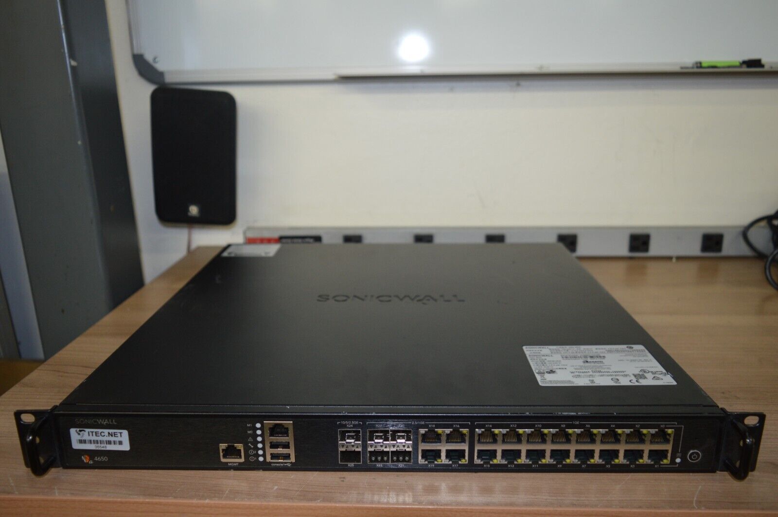 SonicWall NSA 4650 Network Security-Firewall Appliance NON-TRANSFERABLE