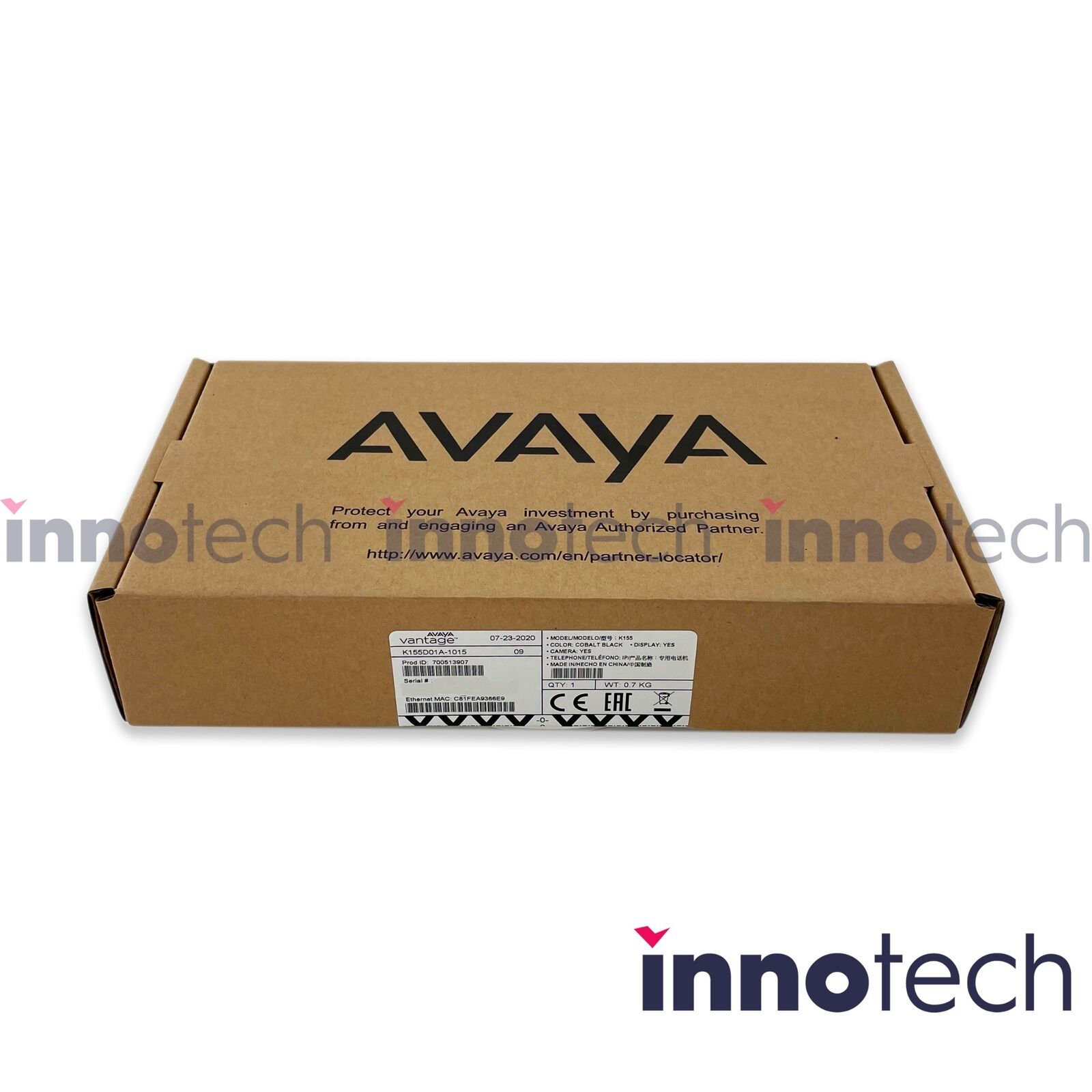 Avaya Vantage K155 Multimedia Device (700513907) New Sealed