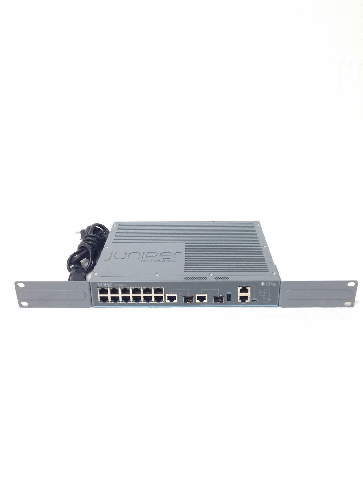 Juniper Networks EX2200-C-12T-2G 12-Port Gigabit Ethernet Switch w/Rackmounts