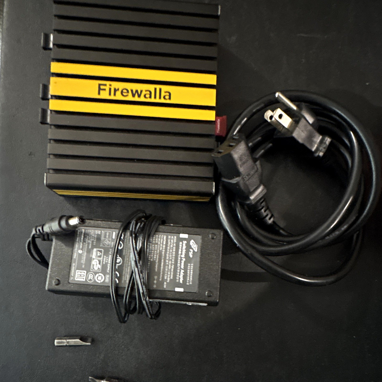 Firewalla Gold Firewall Appliance, Preinstalled, Power Adapter & Power Cord Firewalla Gold Firewall Appliance, Preinstalled, Power Adapter & Power Cord