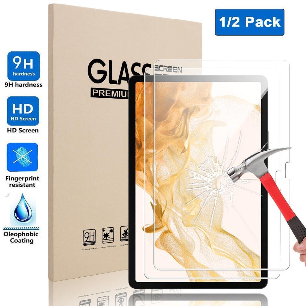 For Samsung Galaxy Tab S8 Plus/S8/Ultra Tablet Tempered Glass Screen Protector