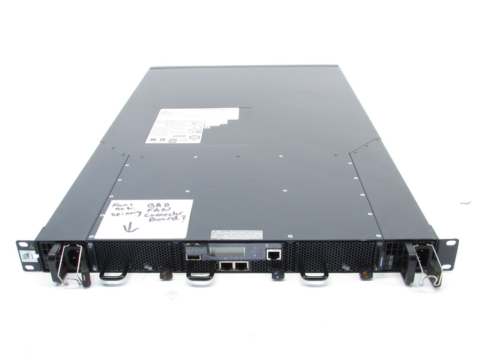 Juniper QFX3500-48S4Q-H 48x 10 Gigabit Ethernet SFP+ w/ PSU, 1x Module Switch