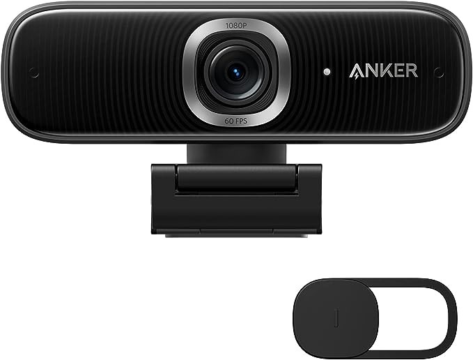 Anker PowerConf C300 Smart FHD AI-Powered Framing Autofocus 1080p A3361 - Black Anker PowerConf C300 Smart FHD AI-Powered Framing Autofocus 1080p A3361 - Black