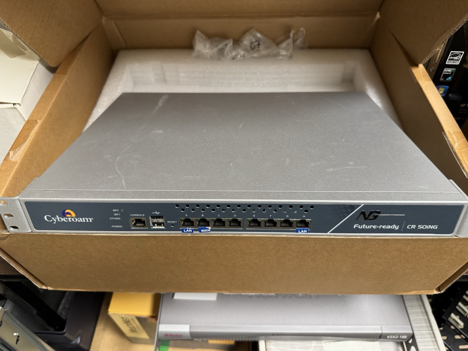 Cyberoam CR50iNG 8-Port Security Appliance