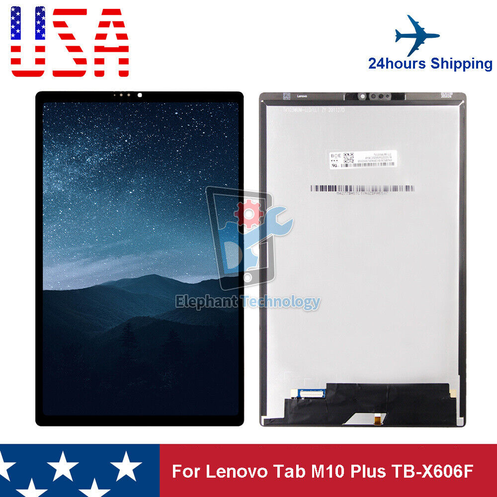 For Lenovo Tab M10 FHD Plus TB-X606F X606F LCD Display Touch Screen Digitizer