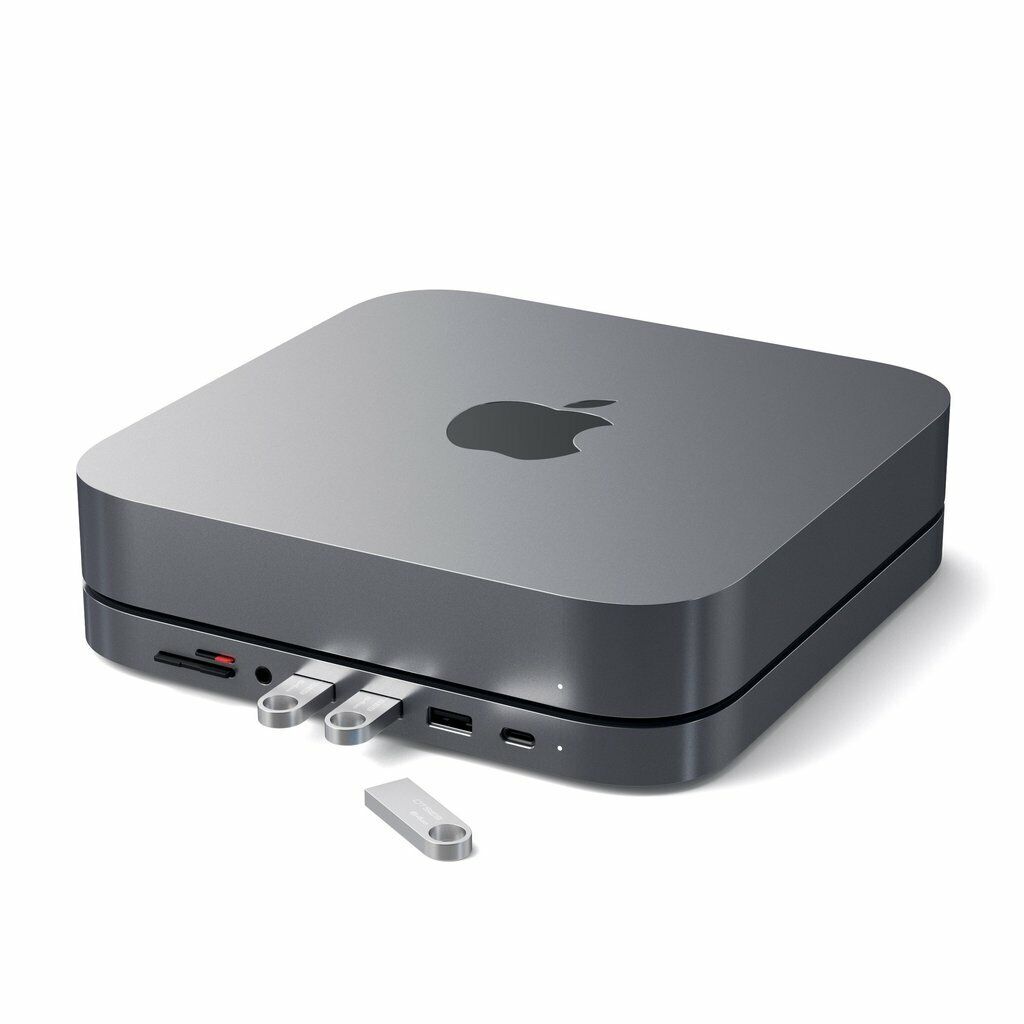 Satechi Aluminum Stand Hub for Mac Mini TYPE-C