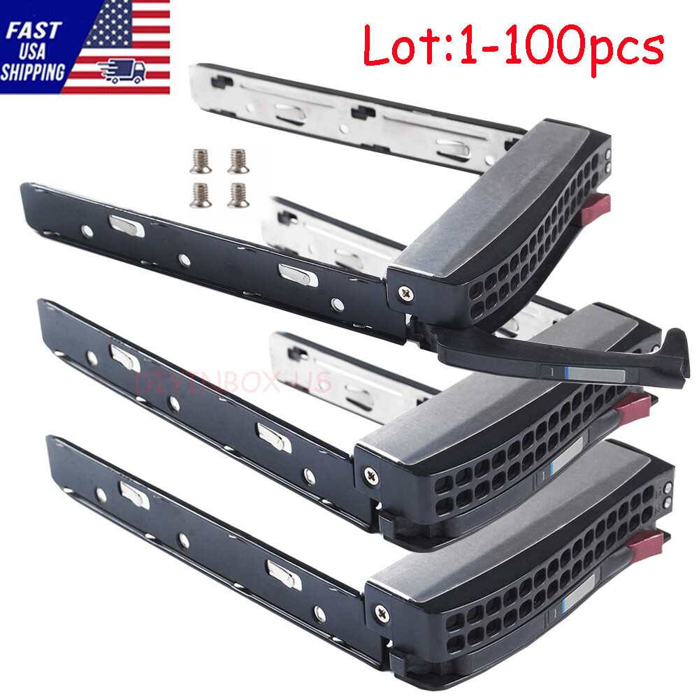 Lot Supermicro Gen 5.5 Server Drive Caddy Tray 3.5