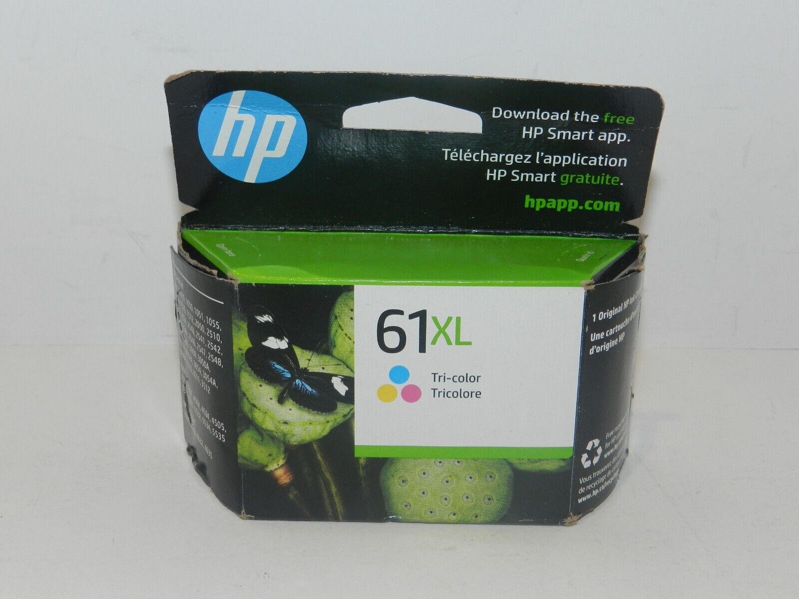 Sealed HP 61XL Tri colors Ink Cartridge Deskjet Cyan Magenta Yellow EXP MAR 2025