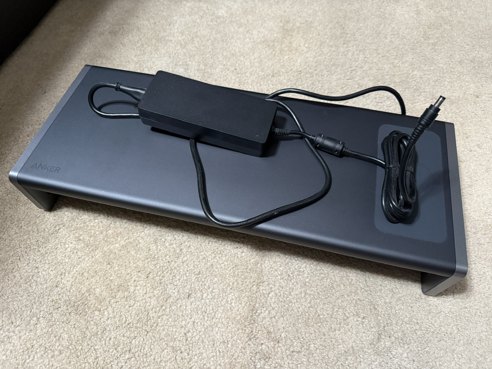 Anker 12-in-1 USB-C Docking Station Monitor Stand Wireless Charging Pad 