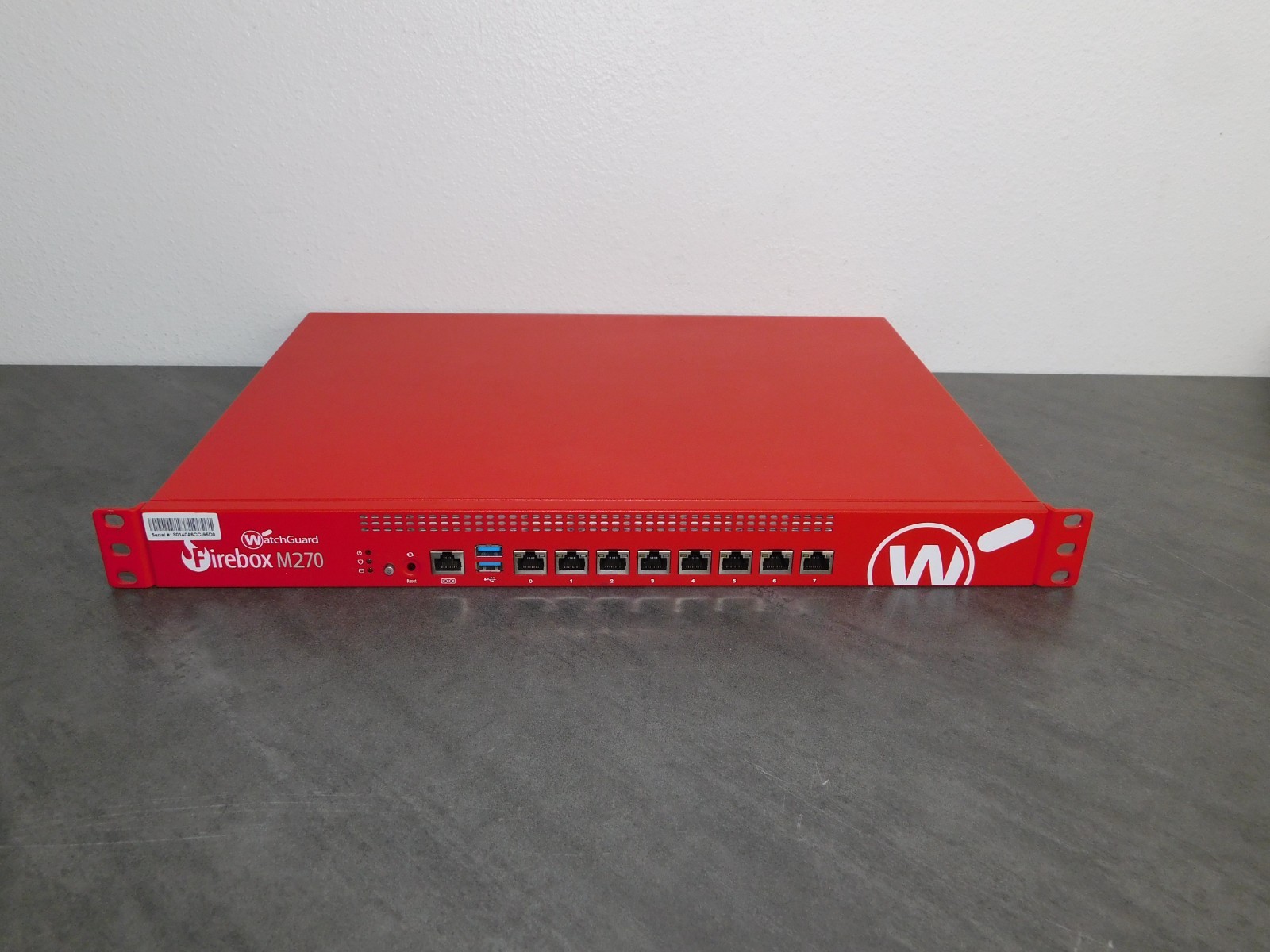 WatchGuard Firebox M270 Firewall Network Security Appliance TL2AE8 Red WatchGuard Firebox M270 Firewall Network Security Appliance TL2AE8 Red