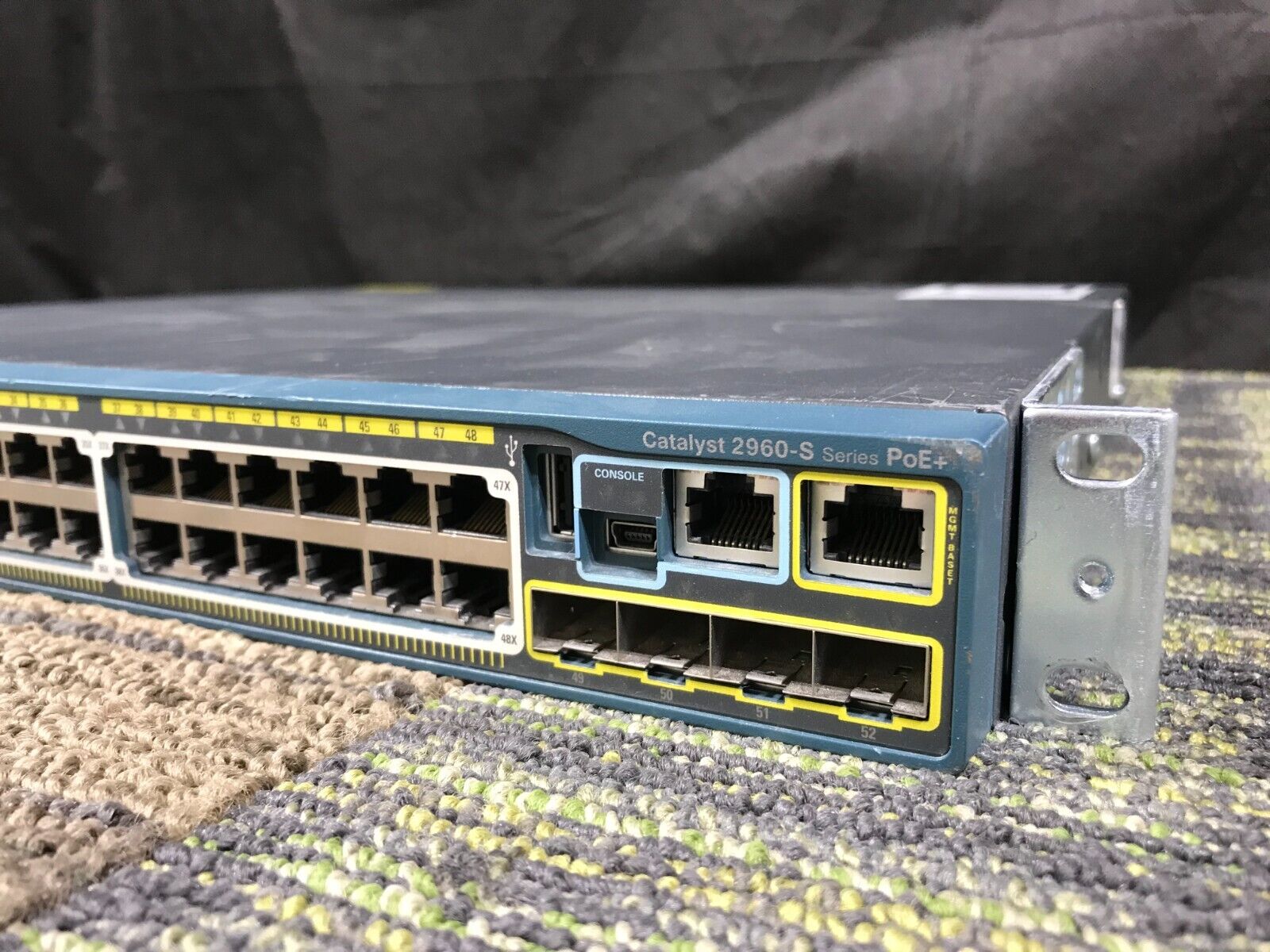 Cisco 2960S PoE+ WS-C2960S-48FPS-L  Gigabit Ethernet Network Switch