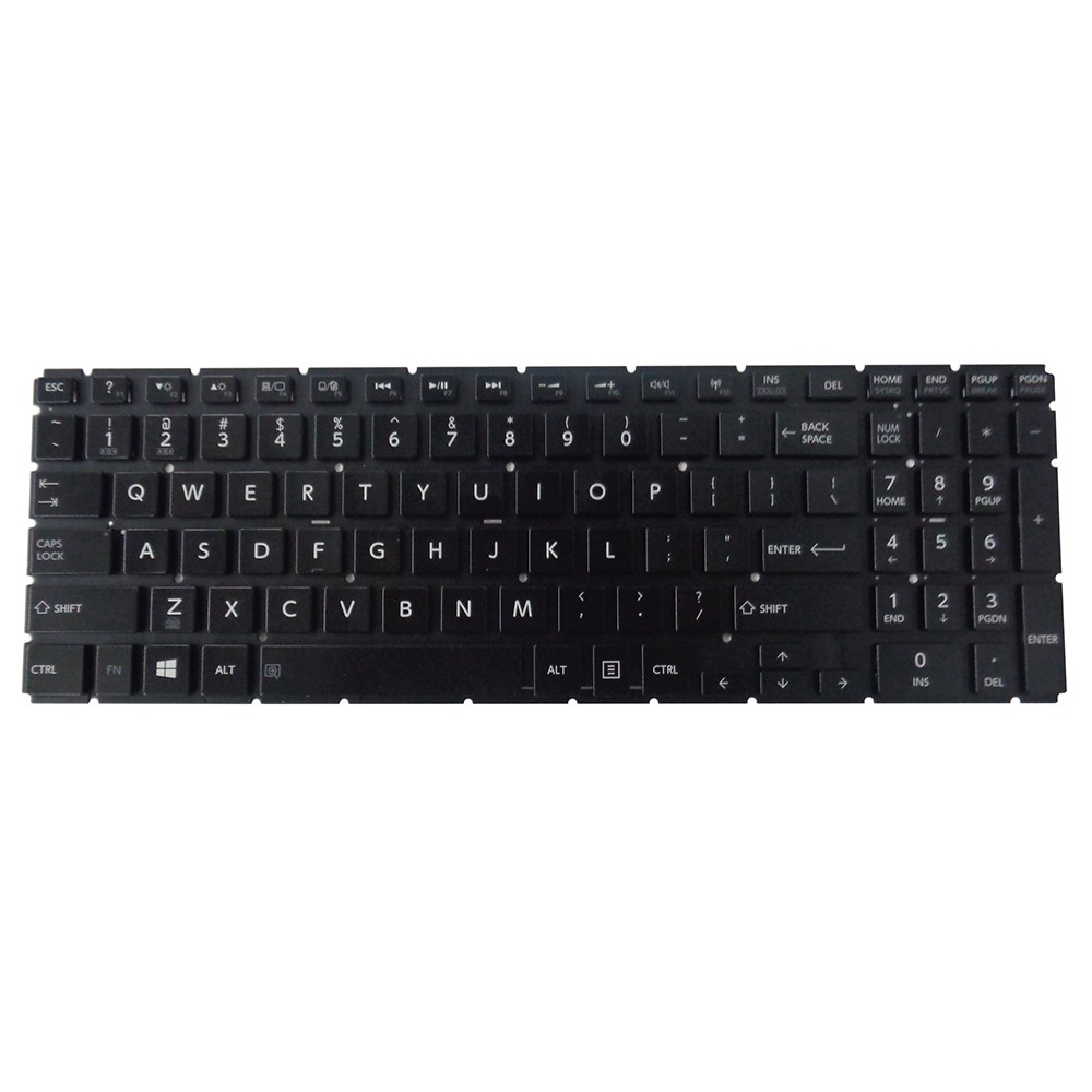Toshiba Satellite C55-C C55T-C Black US Laptop Keyboard