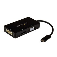 CDPVGDVHDBP StarTech.com USB-C Multiport Adapter 3-in-1 to HDMI DVI or VG ~D~