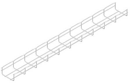 Cablofil Cf54/100Ez Wire Mesh Cable Tray,4X2in,10 Ft
