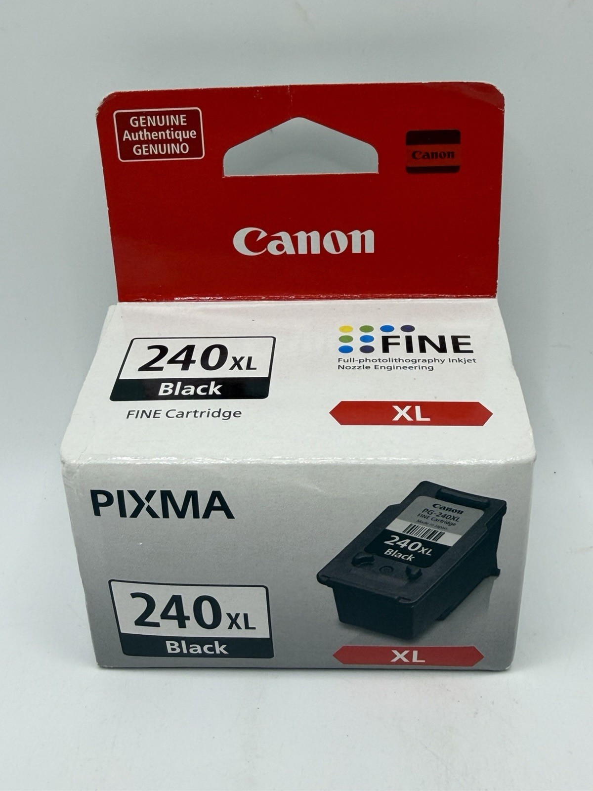Original Genuine Canon Pixma 240XL Black Printer Ink Cartridge - New In Box OEM Original Genuine Canon Pixma 240XL Black Printer Ink Cartridge - New In Box OEM