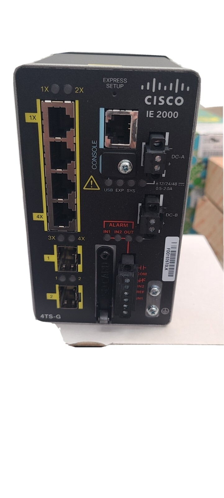 Cisco IE-2000-4TS Gigabit Network Switch Cisco IE-2000-4TS Gigabit Network Switch