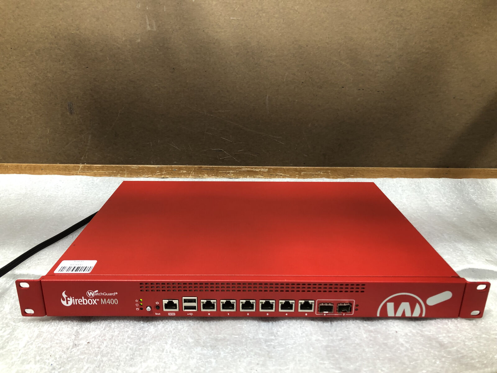 WatchGuard Firebox M400 KL5AE8 8Gbps Gigabit Managed Firewall --TESTED/RESET