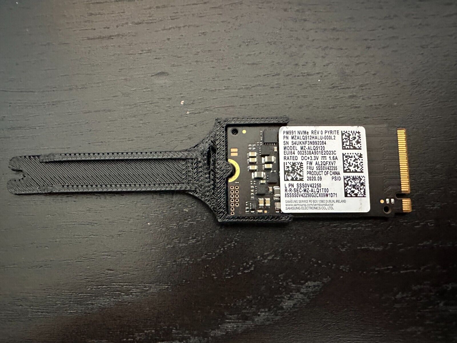 Samsung PM991a 512GB M.2 2242 PCIe 4.0 NVMe Internal SSD (3100MB/s) with Adapter
