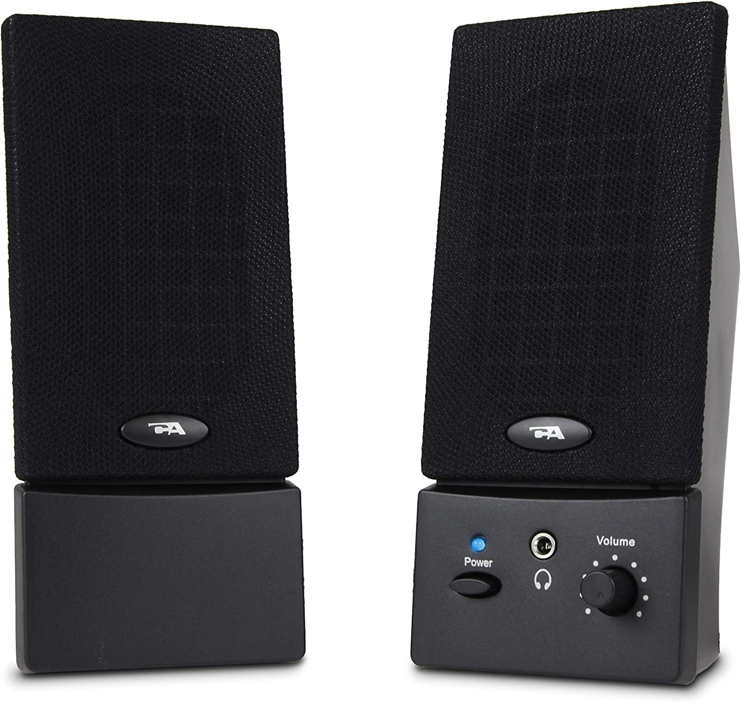 Cyber Acoustics USB Powered 2.0 Desktop Speaker System with 3.5mm Audio for and