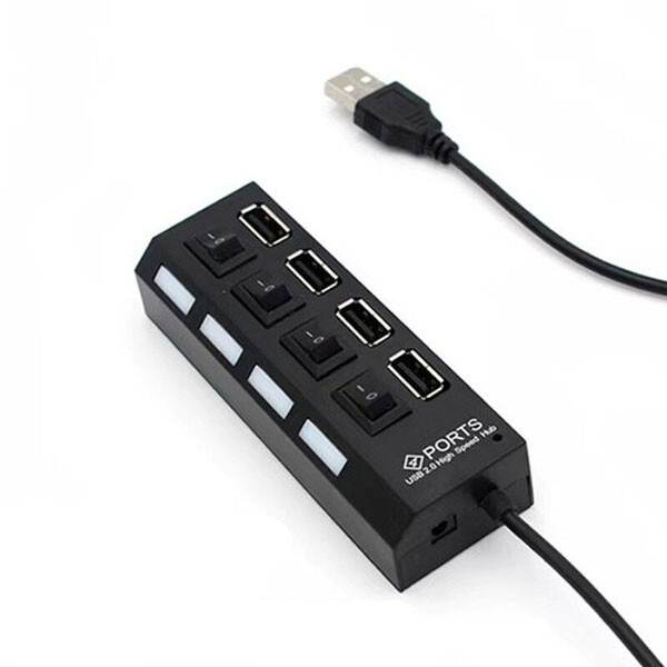 USB Hub 7 Port On/Off Switch High Speed Splitter AC Adapter Cable PC Laptop Lot USB Hub 7 Port On/Off Switch High Speed Splitter AC Adapter Cable PC Laptop Lot