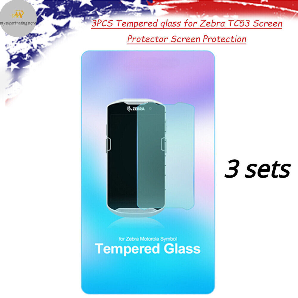 3PCS Tempered glass for Zebra TC53 Screen Protector Screen Protection