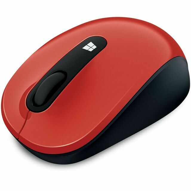 Brand New Microsoft Sculpt Mobile Mouse - Flame Red - (43U-00023) OEM