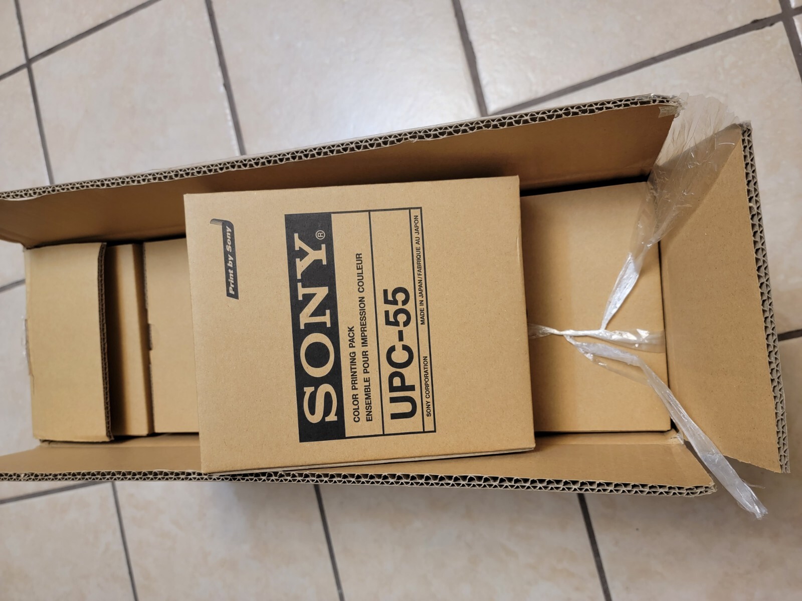 Lot of 5 bxs. Sony UPC-55 Color Printing Paper Brand New Lot of 5 bxs. Sony UPC-55 Color Printing Paper Brand New