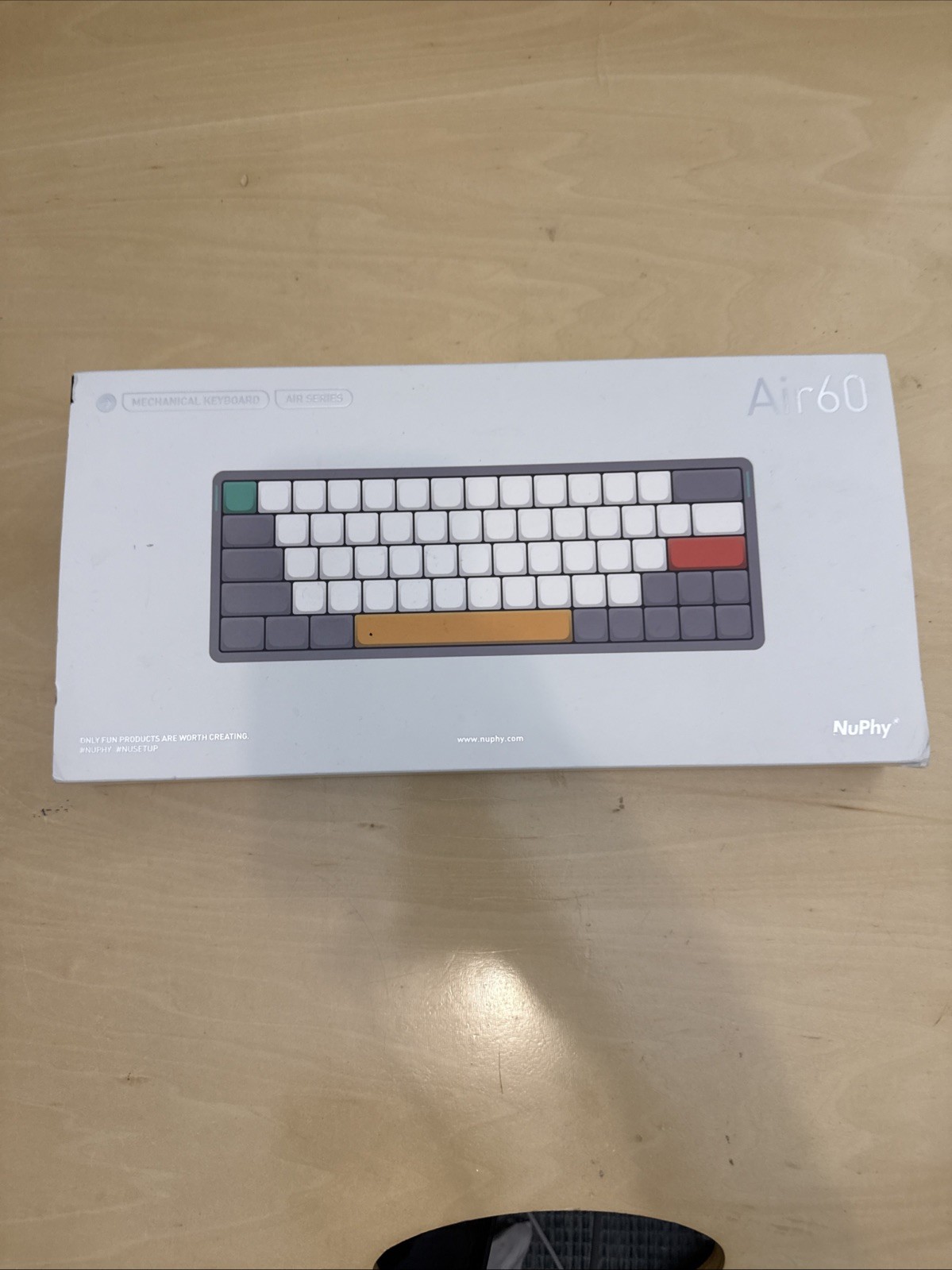 NuPhy Air60 V2 Portable Low Profile Wireless Mechanical 60% Keyboard NuPhy Air60 V2 Portable Low Profile Wireless Mechanical 60% Keyboard