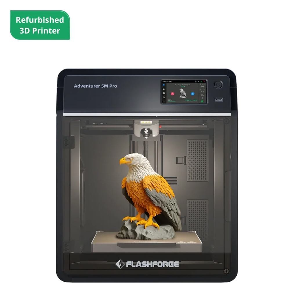 【Refurbished】Flashforge Adventurer 5M Pro 3D Pinter Max 600mm/s Fully Auto Print 【Refurbished】Flashforge Adventurer 5M Pro 3D Pinter Max 600mm/s Fully Auto Print