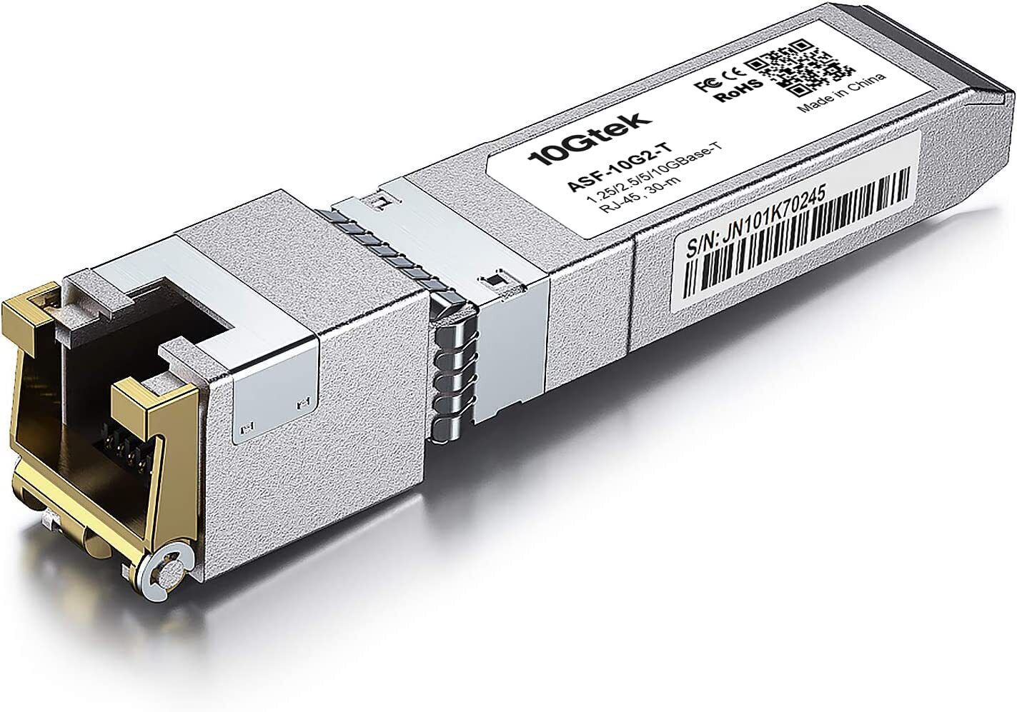 For Cisco SFP-10G-T-X Transceiver, 10GBase-T Copper 10G SFP to RJ-45 30m