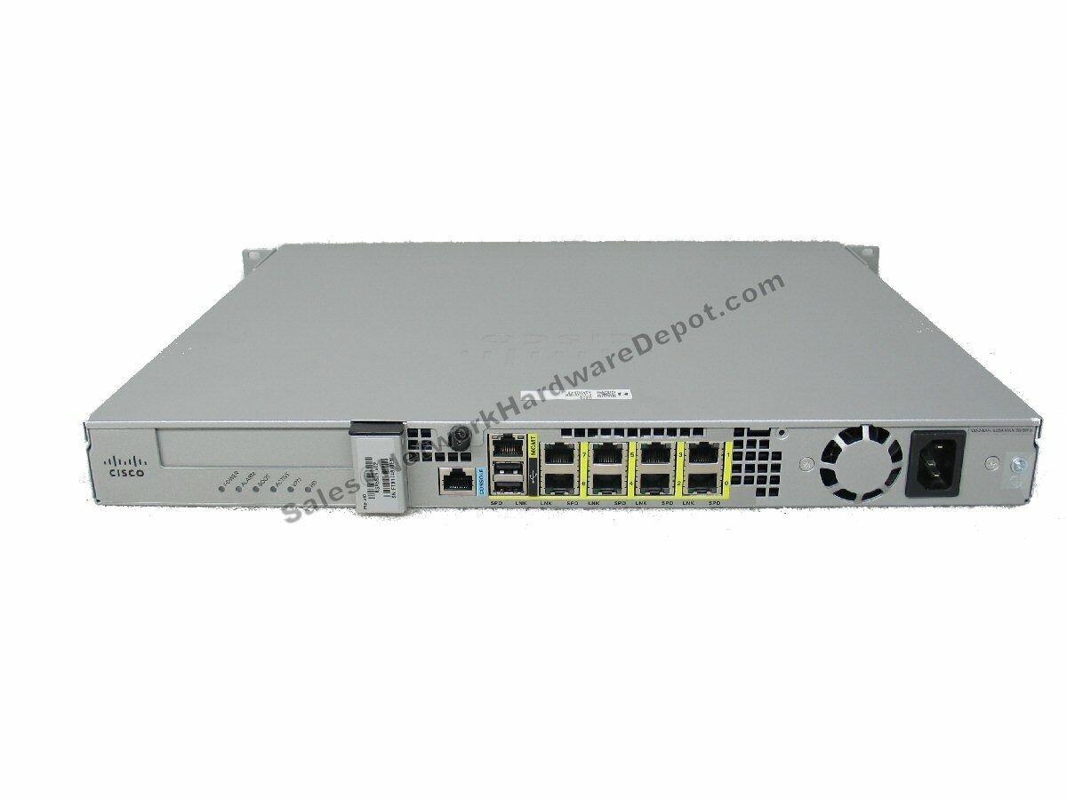 Cisco ASA5525-K9 Security Firewall ASA 5525-X 8-Port GE - 1 Year Warranty
