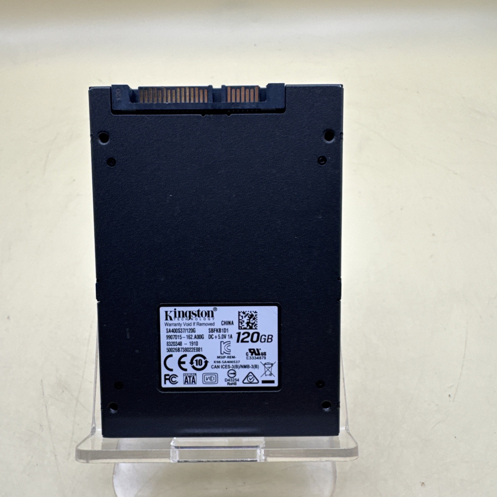 Kingston A400 120GB, Internal, 2.5 inch (SA400S37/120G) Solid State Drive Kingston A400 120GB, Internal, 2.5 inch (SA400S37/120G) Solid State Drive