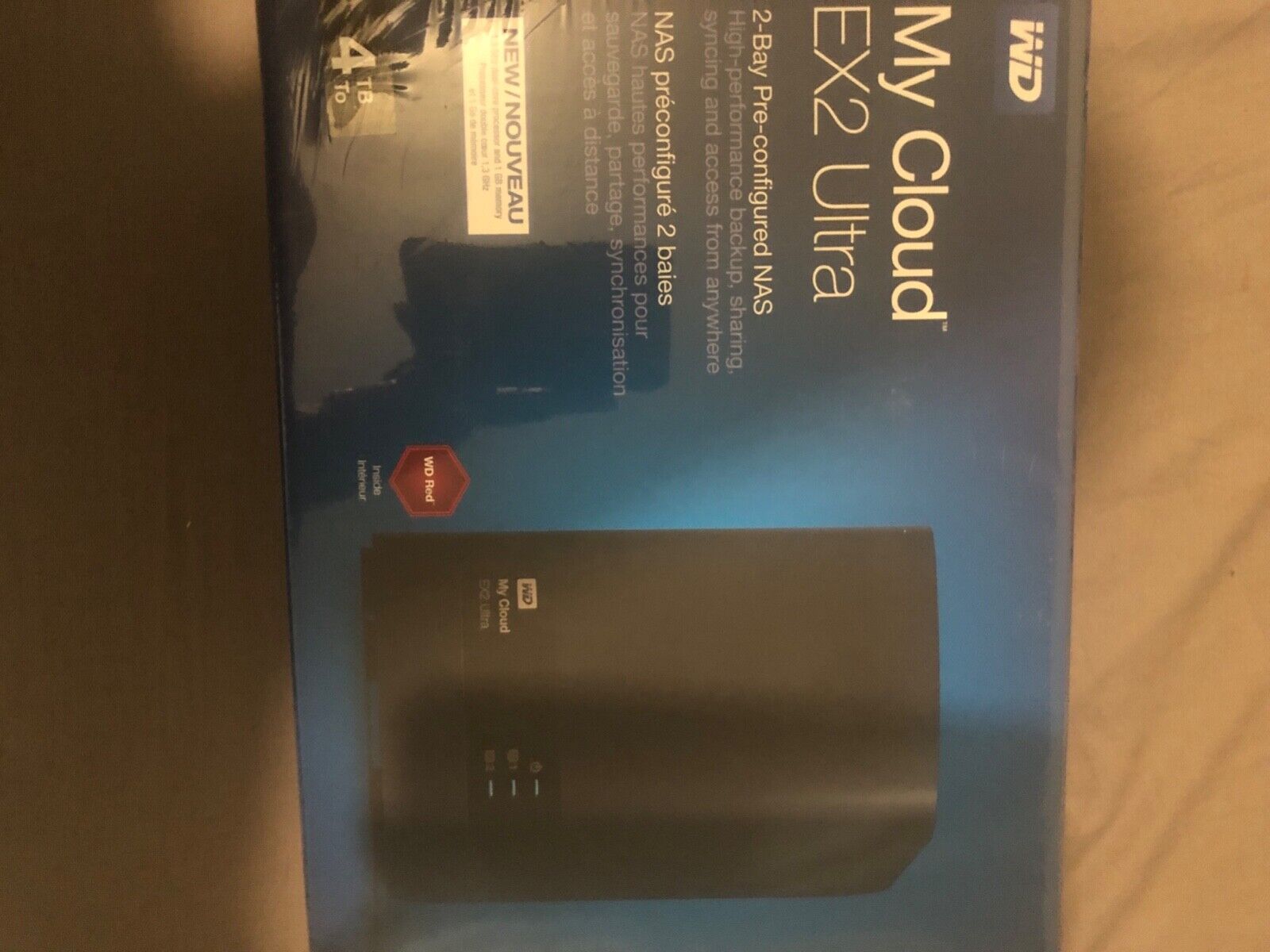 WD My Cloud EX2 Ultra 4TB Network Attached Storage