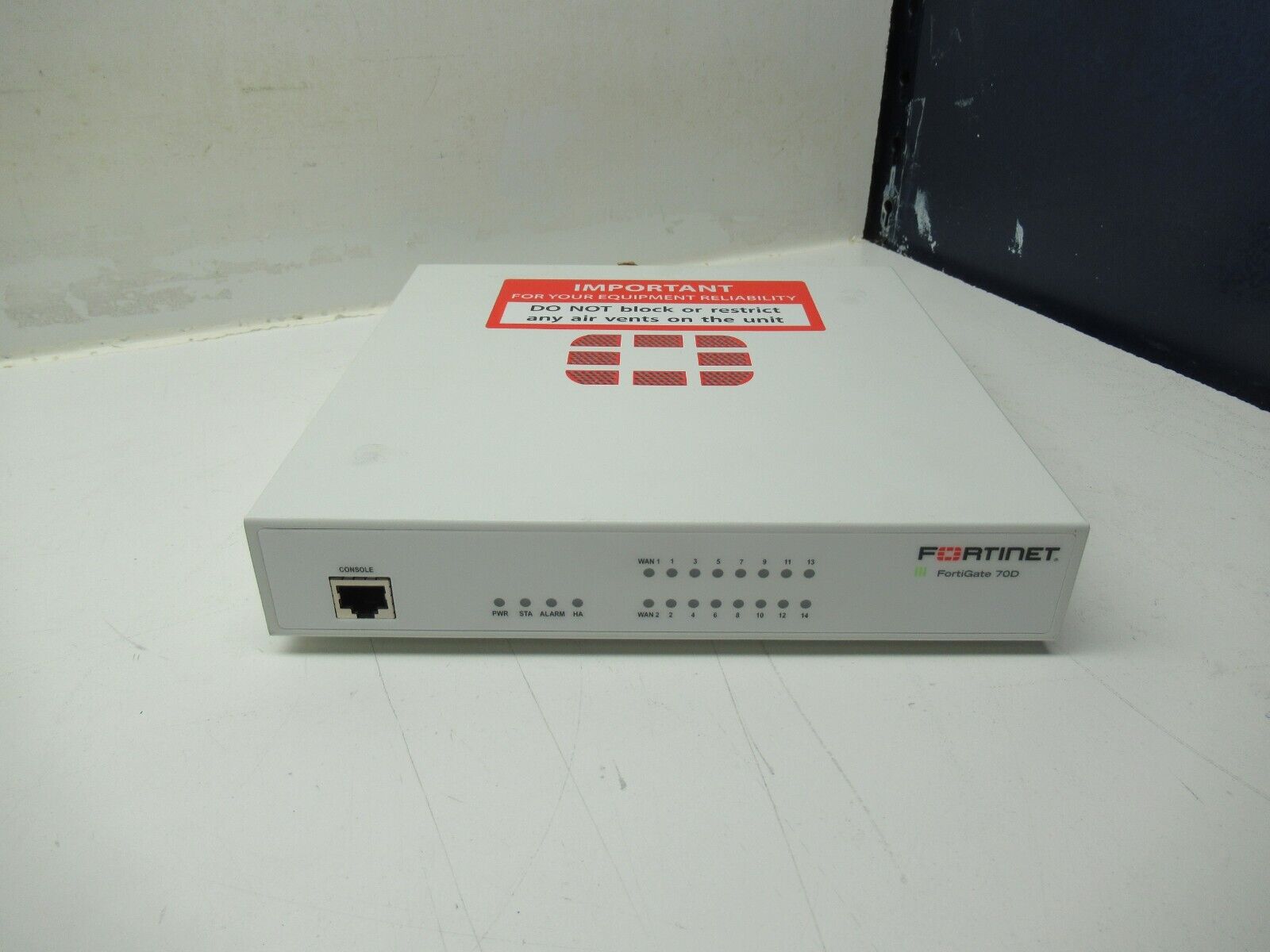 Fortinet Fortigate 70D Firewall Adapter Network Security Appliance