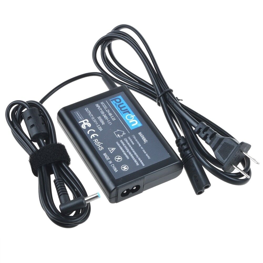 PwrON AC DC Adapter Charger for HP Pavilion 15-r035ds K7W72UA#ABA 15-R230NR 15.6